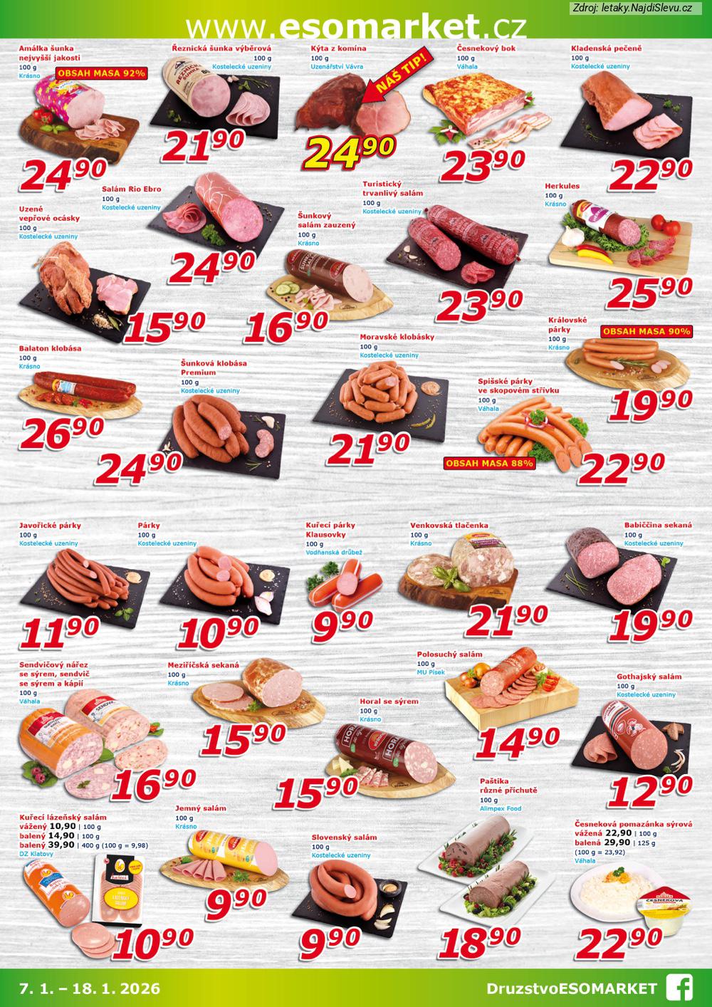 Let�k ESO MARKET (7. 1. - 18. 1. 2026) - strana 2 z 5