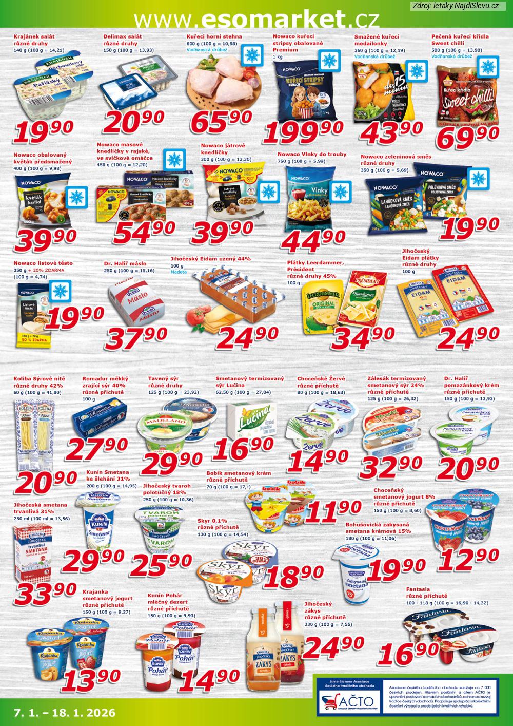 Let�k ESO MARKET (7. 1. - 18. 1. 2026) - strana 3 z 5