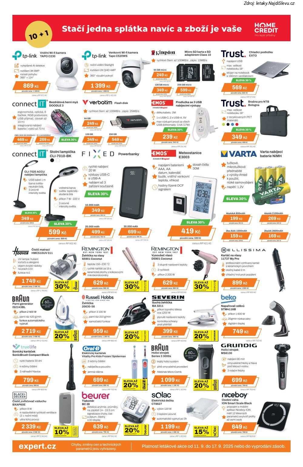 Strana 5 - leták Expert Elektro (11. 9. - 17. 9. 2025)