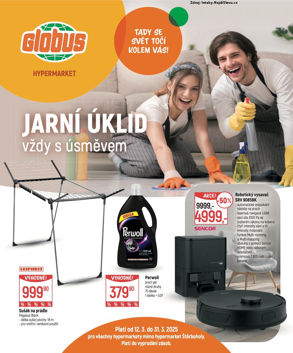 Strana 1 - letk Globus (12. 3. - 31. 3. 2025)