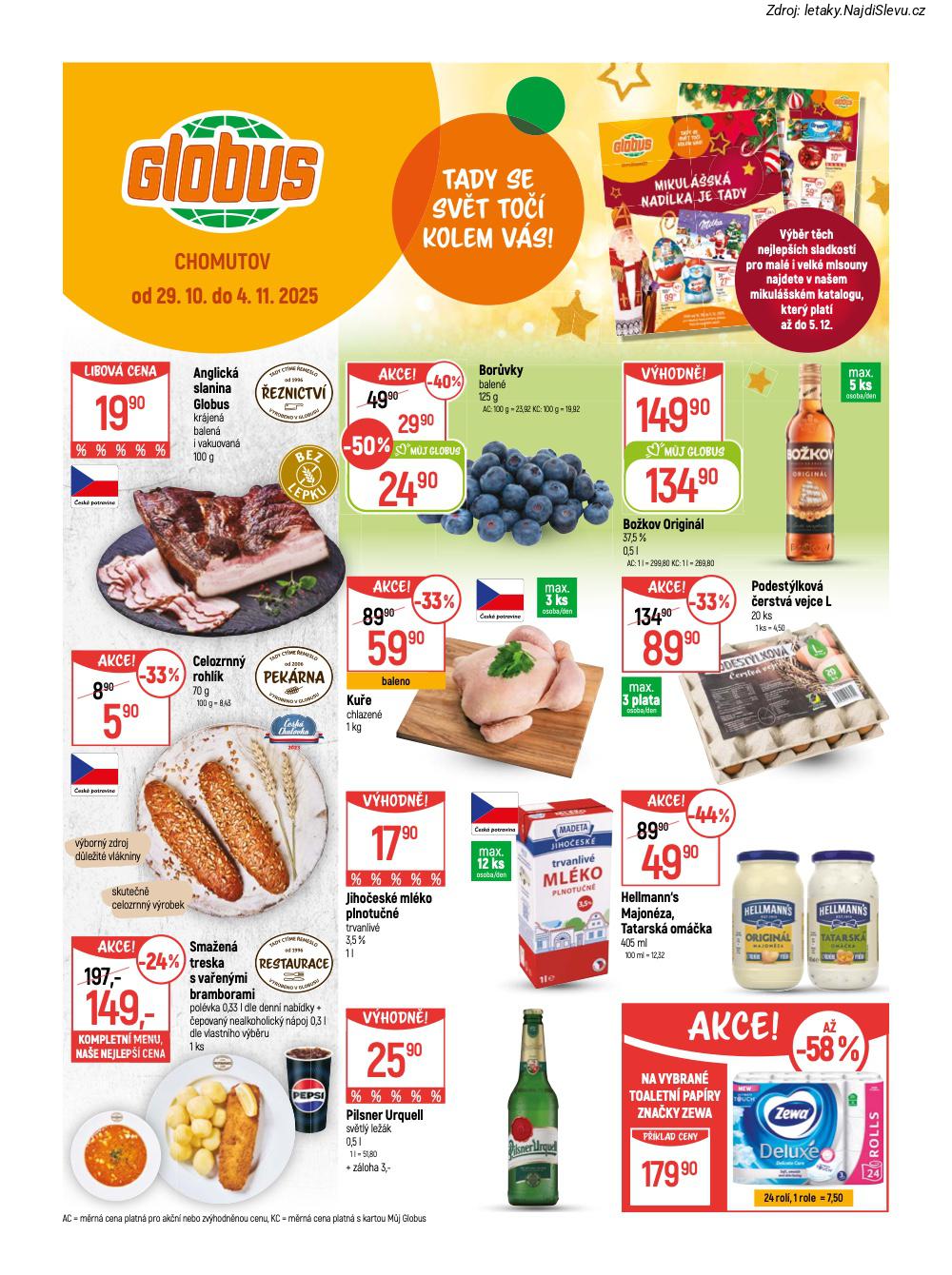 Let�k Globus  Chomutov (29. 10. - 4. 11. 2025) - str. 1