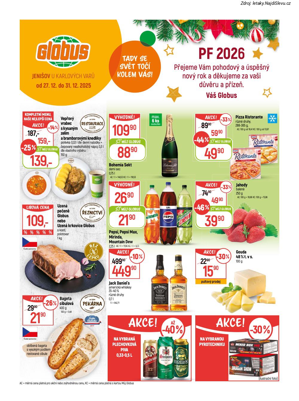 Let�k Globus  Karlovy Vary�Jeni�ov (27. 12. - 31. 12. 2025) - str. 1