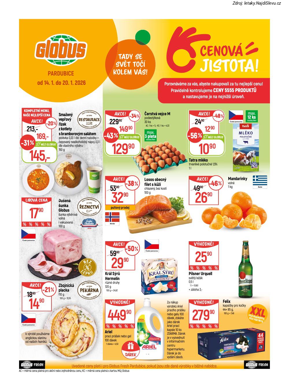 Let�k Globus (14. 1. - 20. 1. 2026) - strana 1 z 44