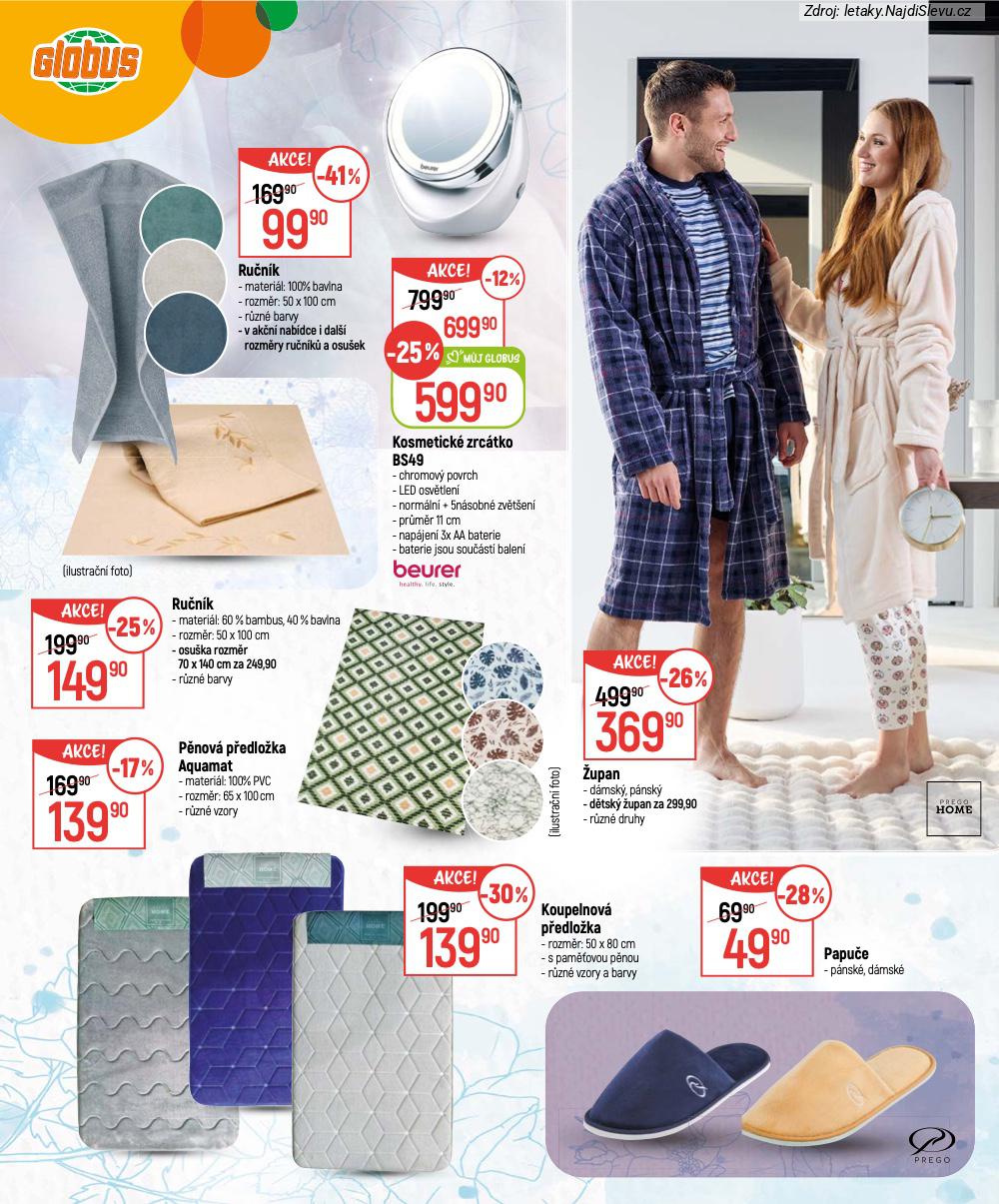 Let�k Globus  Katalog (28. 1. - 16. 2. 2026) - str. 6: Koupelnov� p�edlo�ka, Papu�e p�nsk�, P�nov� p�edlo�ka, �upan d�msk�