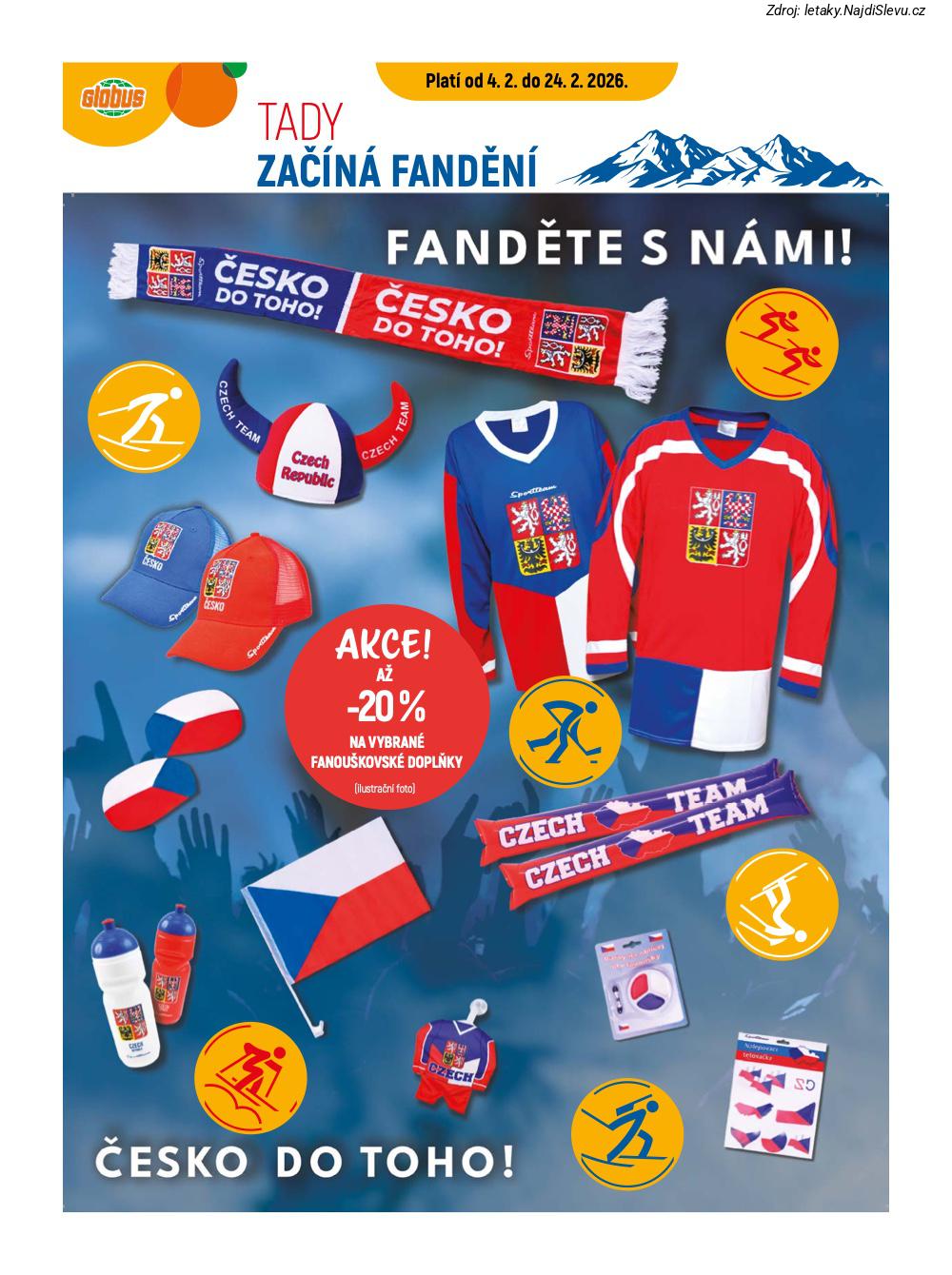 Let�k Globus  Plze�Chot�kov (4. 2. - 10. 2. 2026) - str. 20