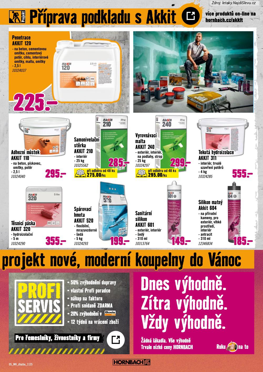 Let�k HORNBACH  Obklady a dla�by (19. 11. - 3. 12. 2025) - str. 5