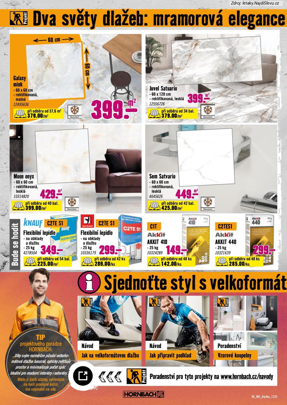 Let�k HORNBACH  Obklady a dla�by (19. 11. - 3. 12. 2025) - str. 6
