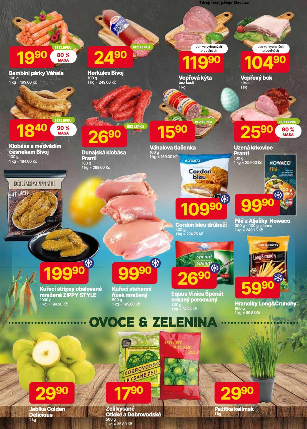 Strana 2 - leták Hruška (15. 4. - 28. 4. 2025)