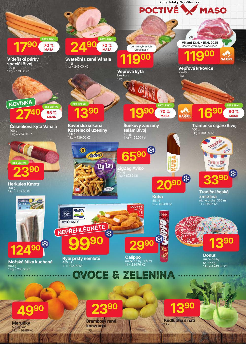 Strana 2 - leták Hruška (10. 6. - 16. 6. 2025)