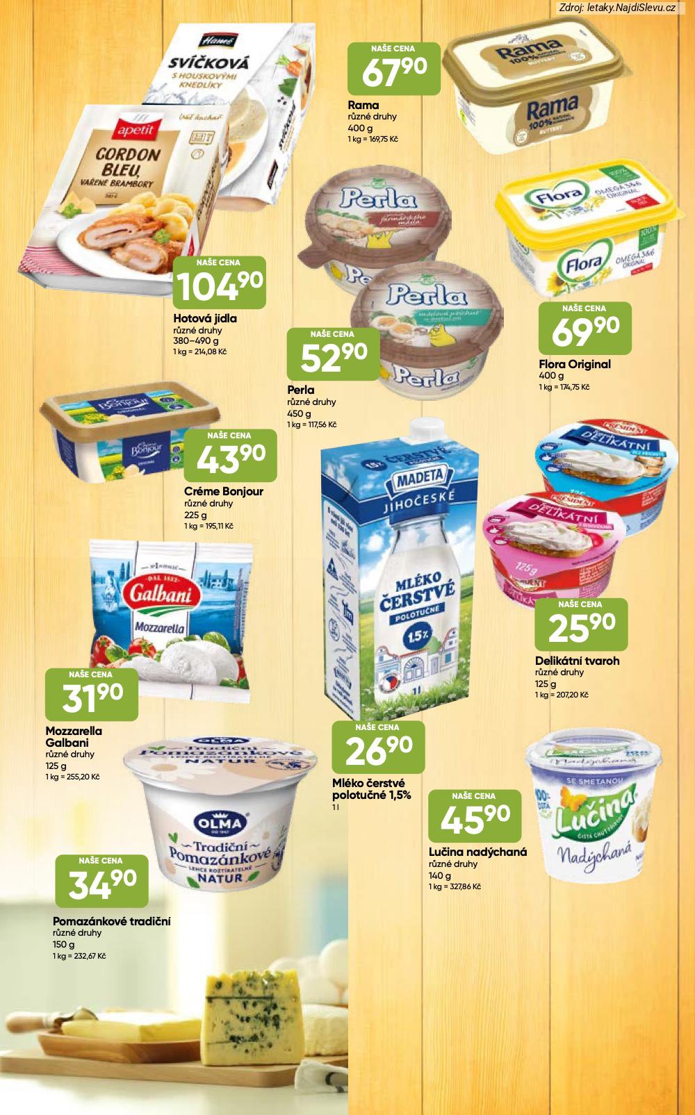 Let�k Hru�ka  Katalog (8. 1. - 16. 2. 2026) - str. 10: Hotov� j�dla, Rama r�zn�, Flora Original, Perla r�zn�