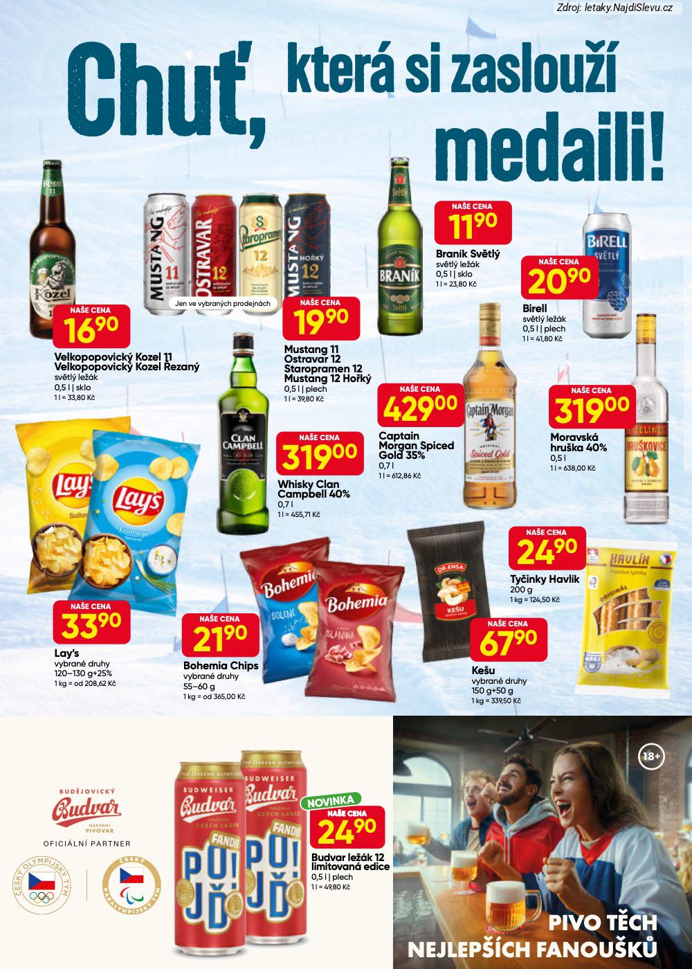 Let�k Hru�ka  (4. 2. - 10. 2. 2026) - str. 6: Ty�inky Havl�k, Ke�u vybran�, Lay's vybran�, Bohemia Chips