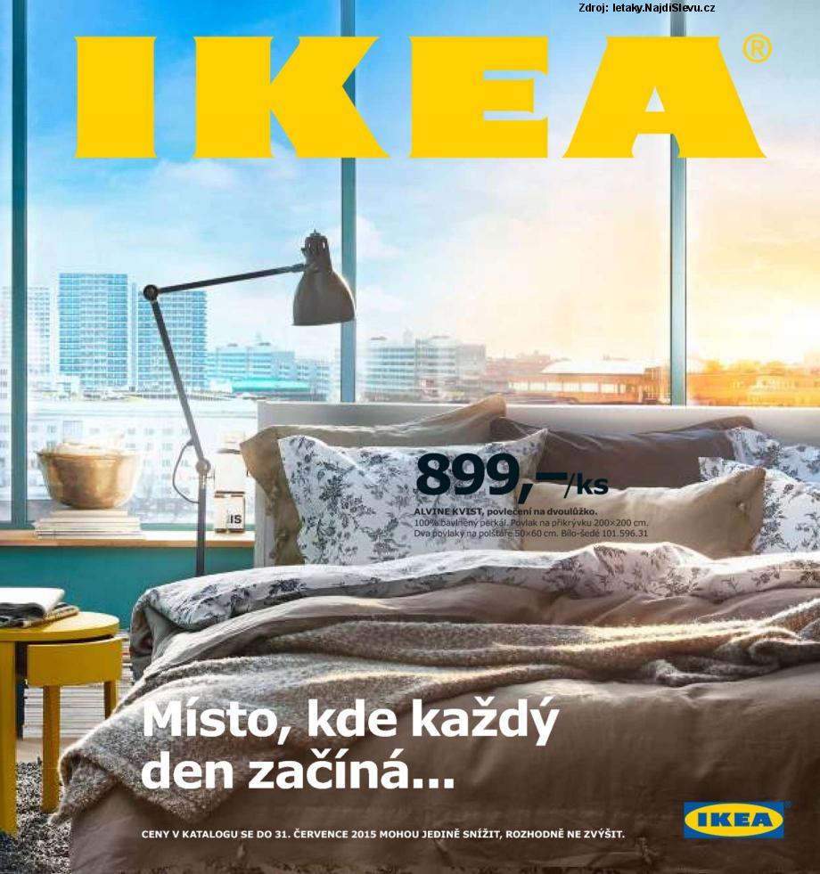 Strana 1 - letk IKEA (1. 9. - 31. 7. 2015 )