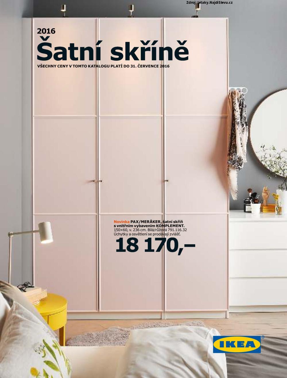 Strana 1 - letk IKEA (do 31. 7. 2016)