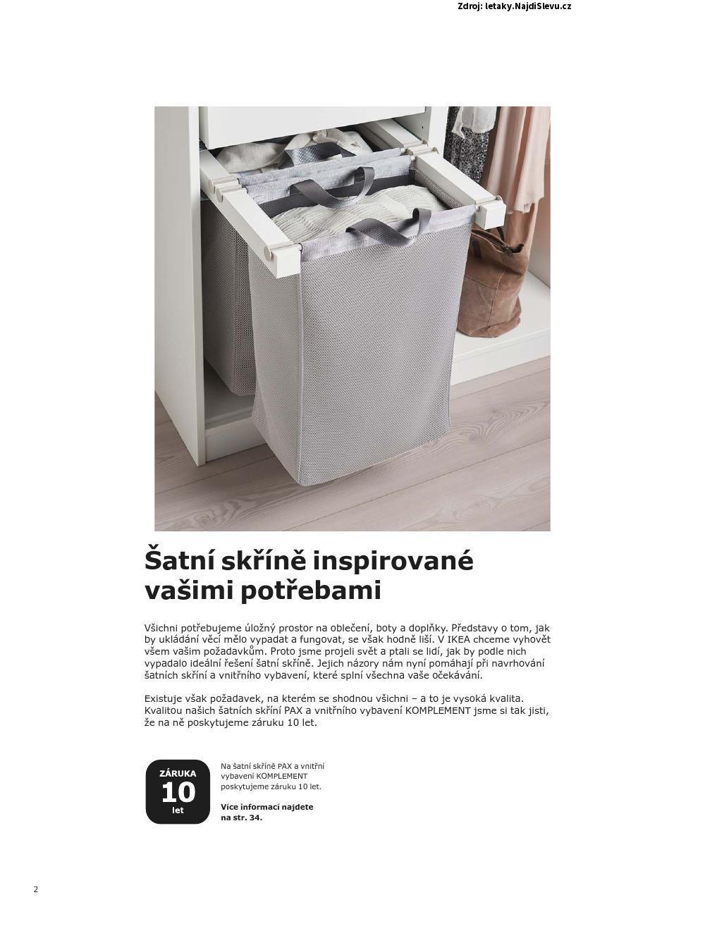 Strana 2 - letk IKEA (1. 10. - 31. 7. 2019)