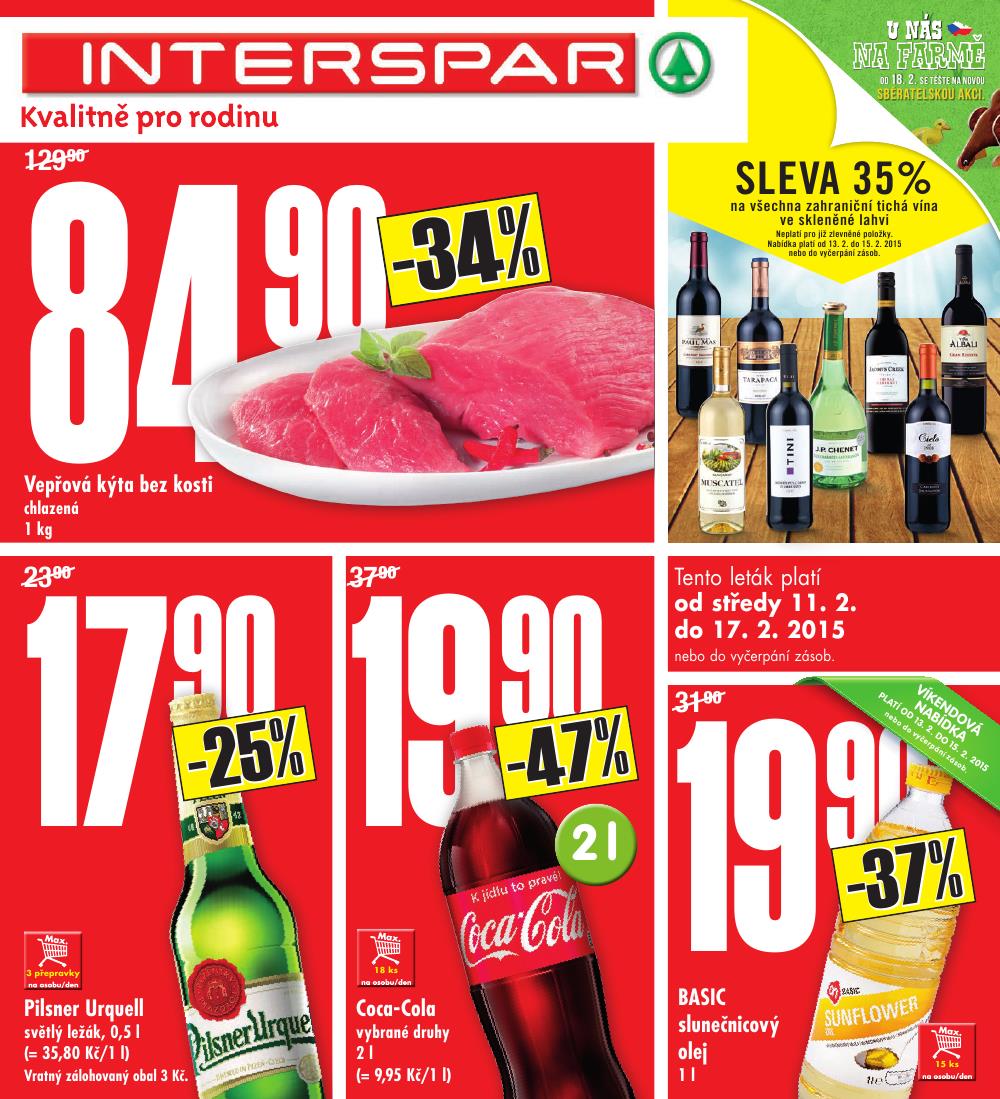 Let�k INTERSPAR  (11. 2. - 17. 2. 2015) - str. 1