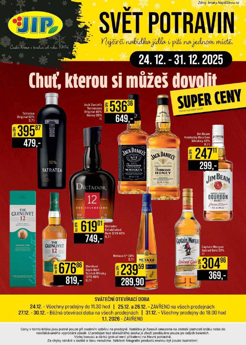 Let�k JIP  Praha, Brno, Ostrava, Jilemnice, Karlovy Vary, Olomouc, Pardubice... (24. 12. - 31. 12. 2025) - str. 24