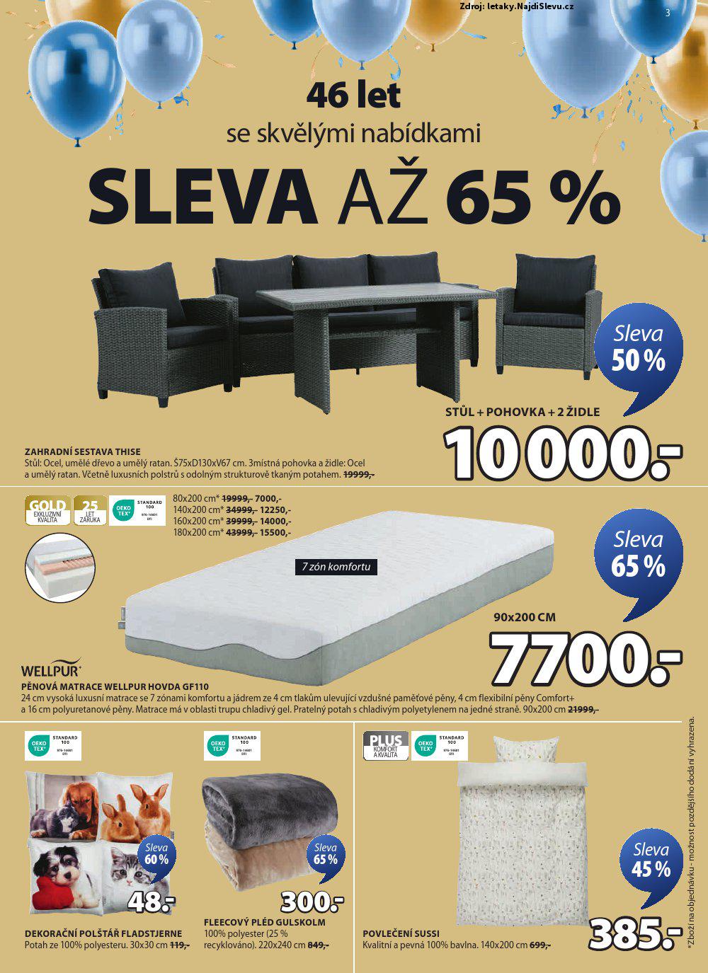 Strana 4 - leták Jysk (10. 3. - 15. 4. 2025)
