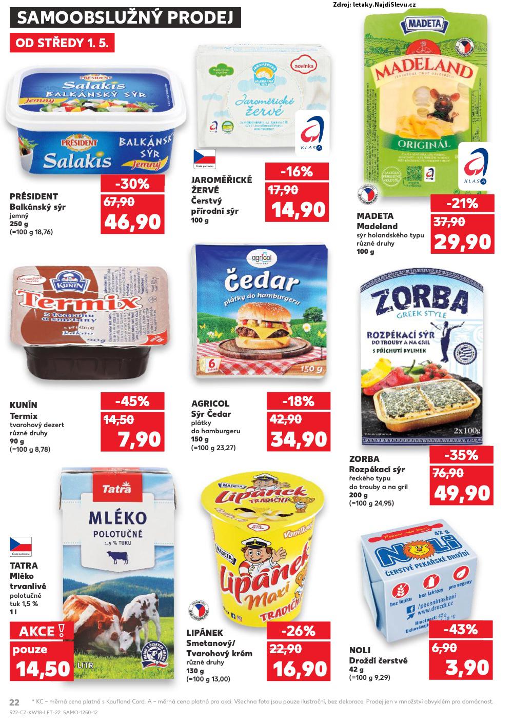 Strana 22 - letk Kaufland (1. 5. - 6. 5. 2024)