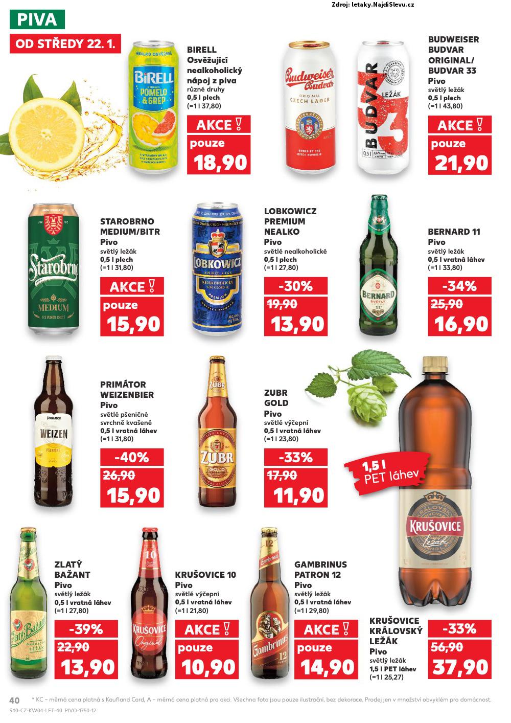 Strana 40 - letk Kaufland (22. 1. - 28. 1. 2025)