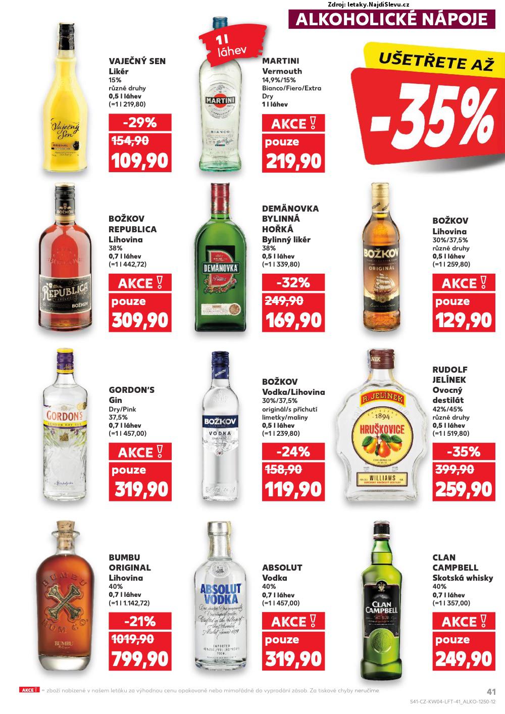 Strana 41 - letk Kaufland (22. 1. - 28. 1. 2025)