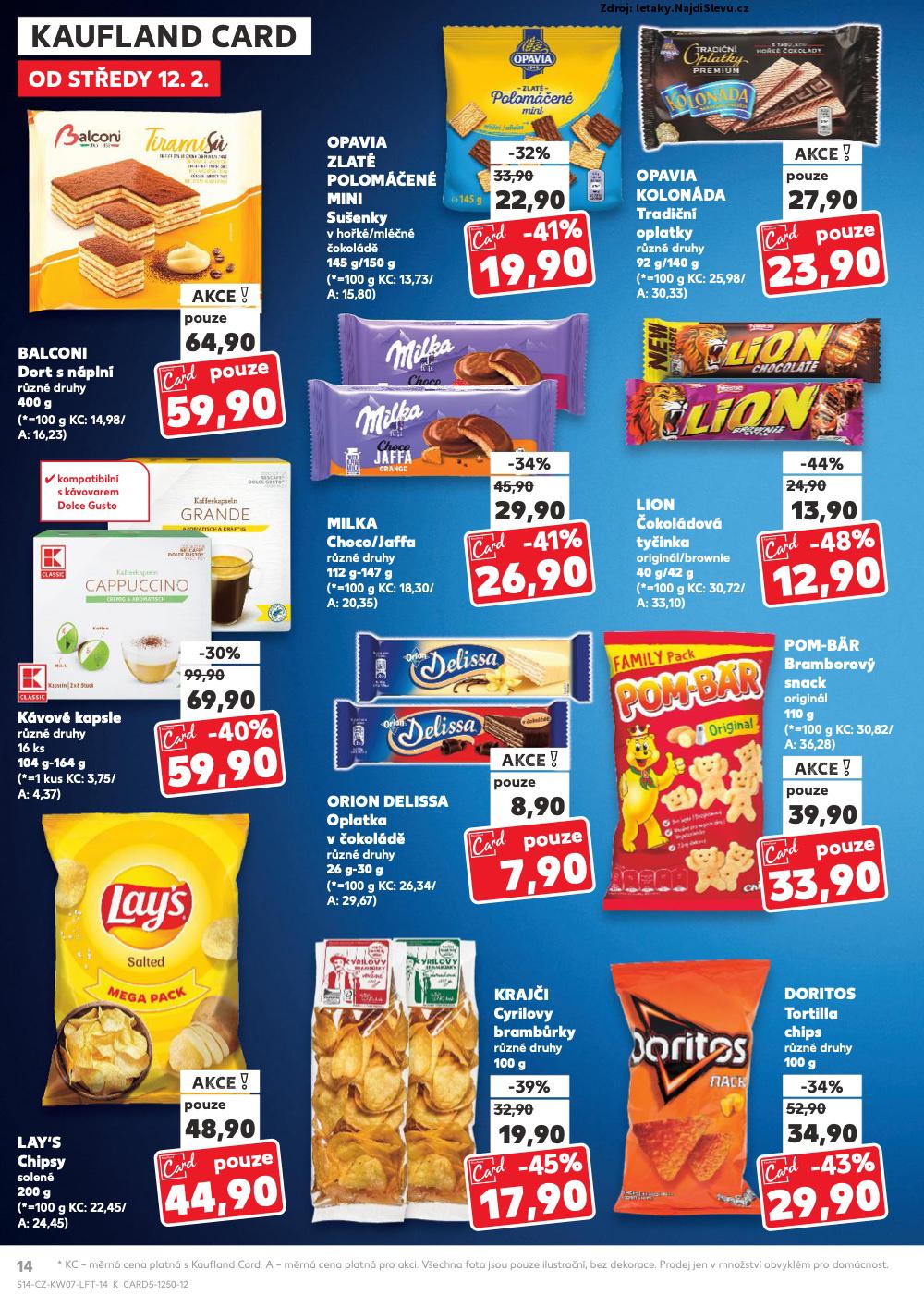 Strana 14 - letk Kaufland (12. 2. - 18. 2. 2025)