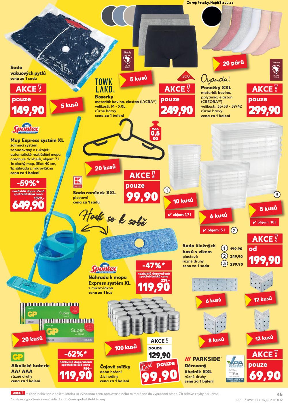 Strana 45 - letk Kaufland (12. 3. - 18. 3. 2025)
