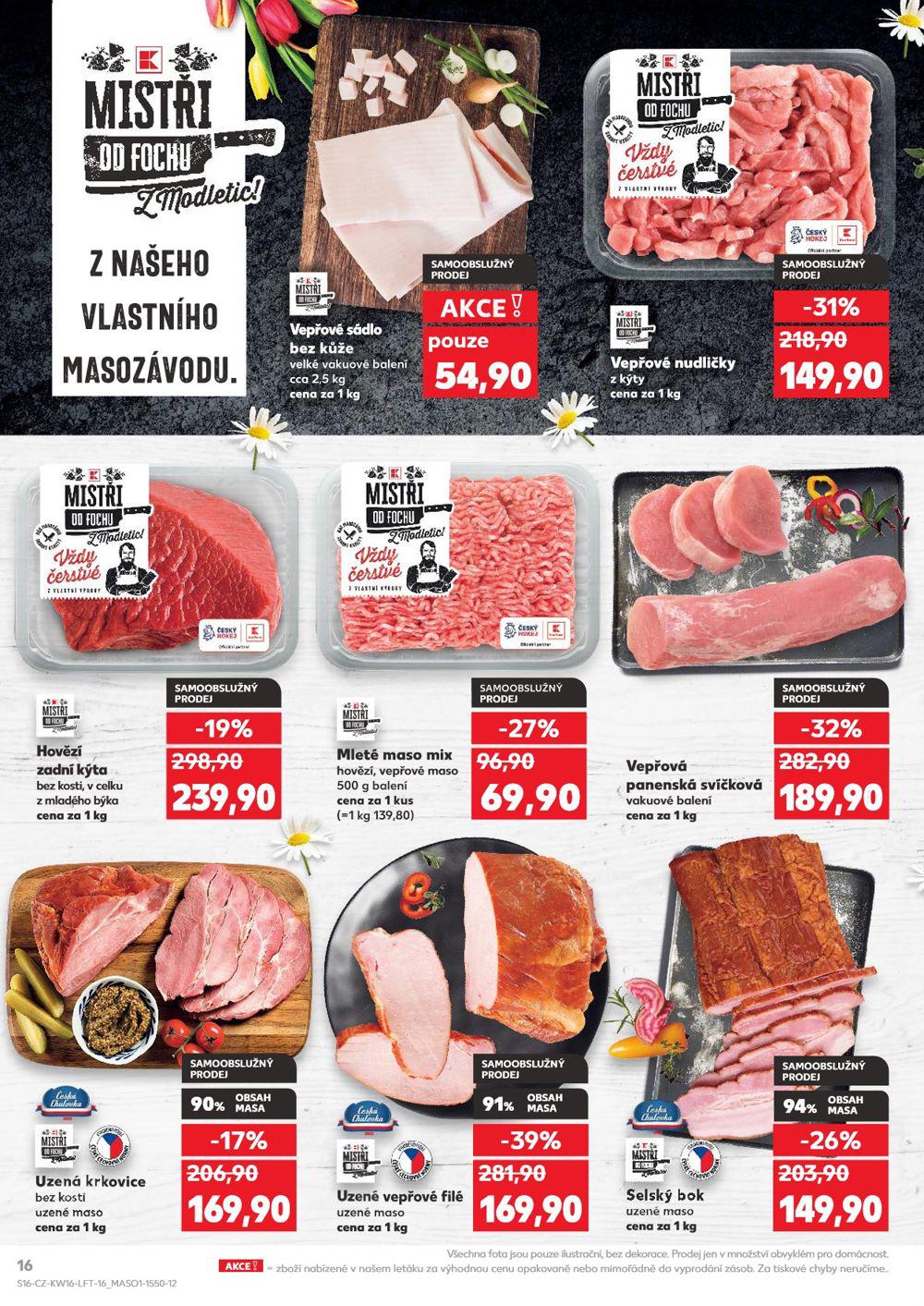 Strana 16 - leták Kaufland (16. 4. - 20. 4. 2025)