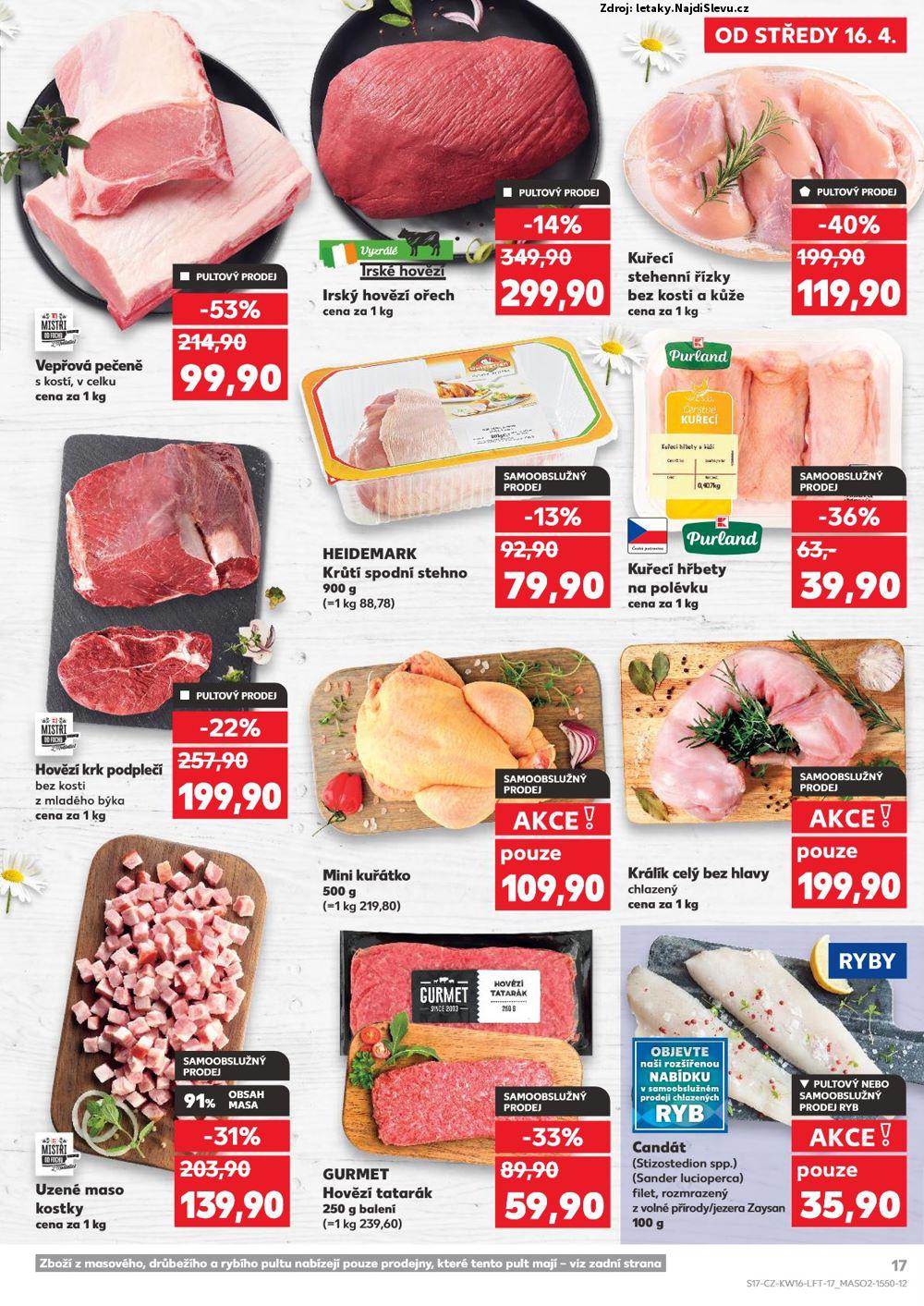 Strana 17 - leták Kaufland (16. 4. - 20. 4. 2025)