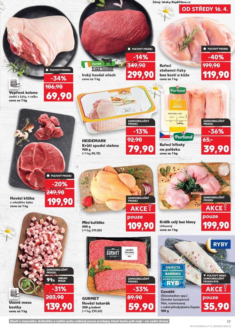 Strana 17 - leták Kaufland (16. 4. - 20. 4. 2025)