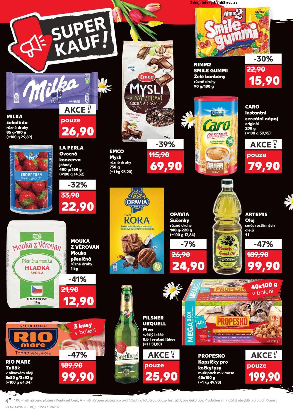 Strana 4 - leták Kaufland (16. 4. - 20. 4. 2025)