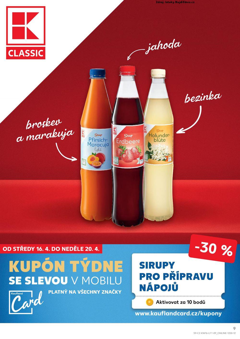 Strana 9 - leták Kaufland (16. 4. - 20. 4. 2025)