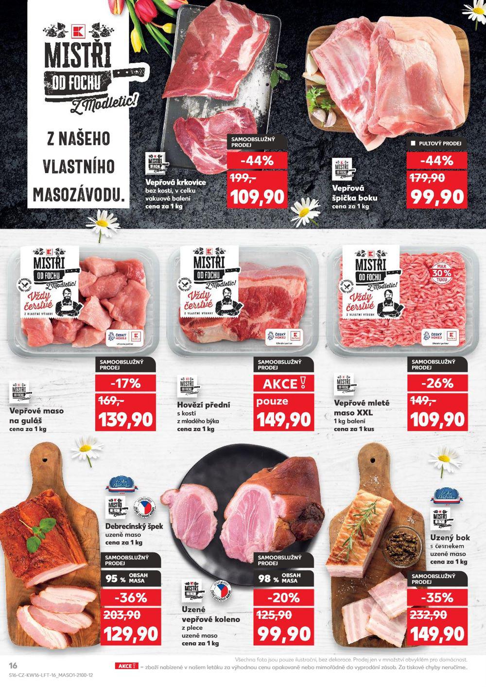 Strana 16 - leták Kaufland (16. 4. - 20. 4. 2025)