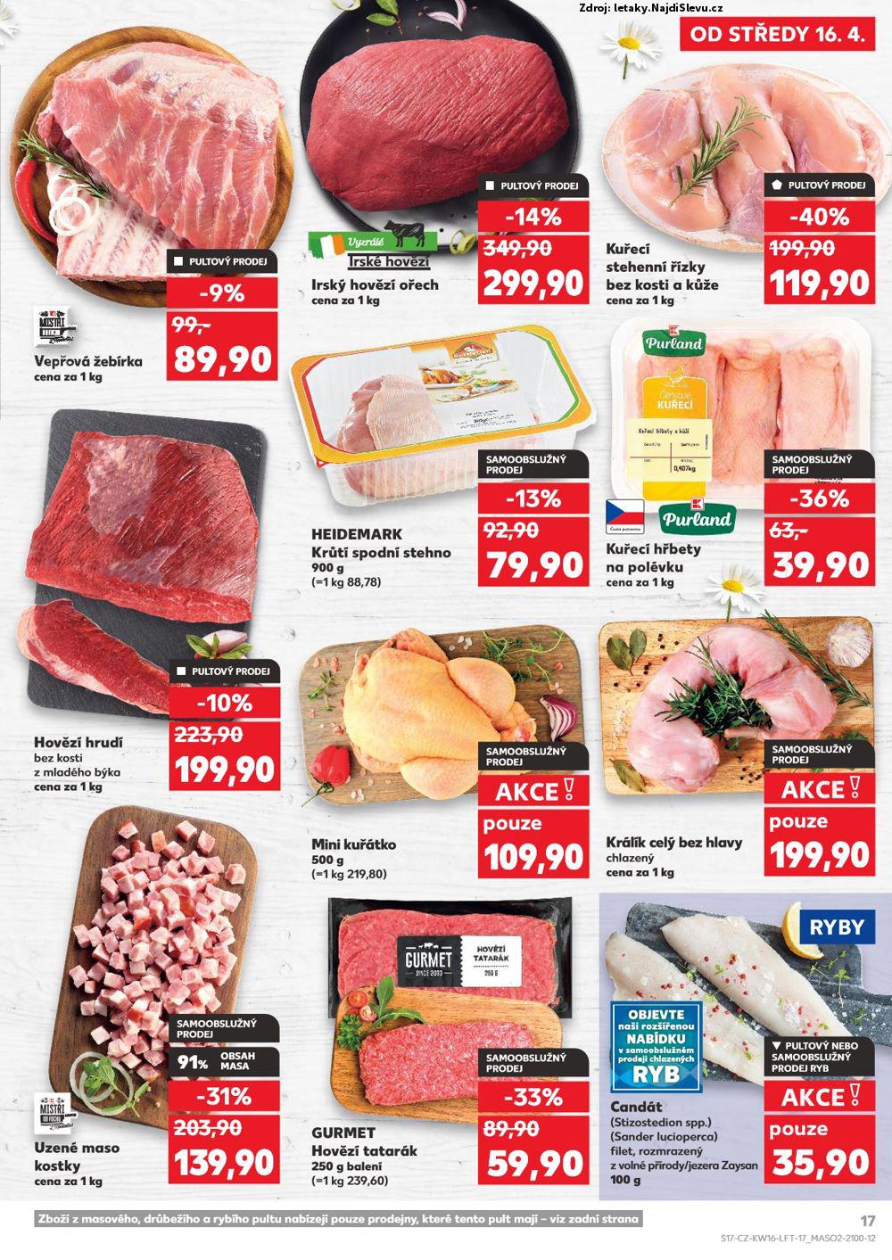 Strana 17 - leták Kaufland (16. 4. - 20. 4. 2025)