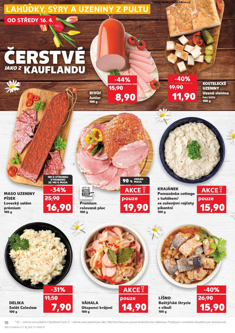 Strana 18 - leták Kaufland (16. 4. - 20. 4. 2025)