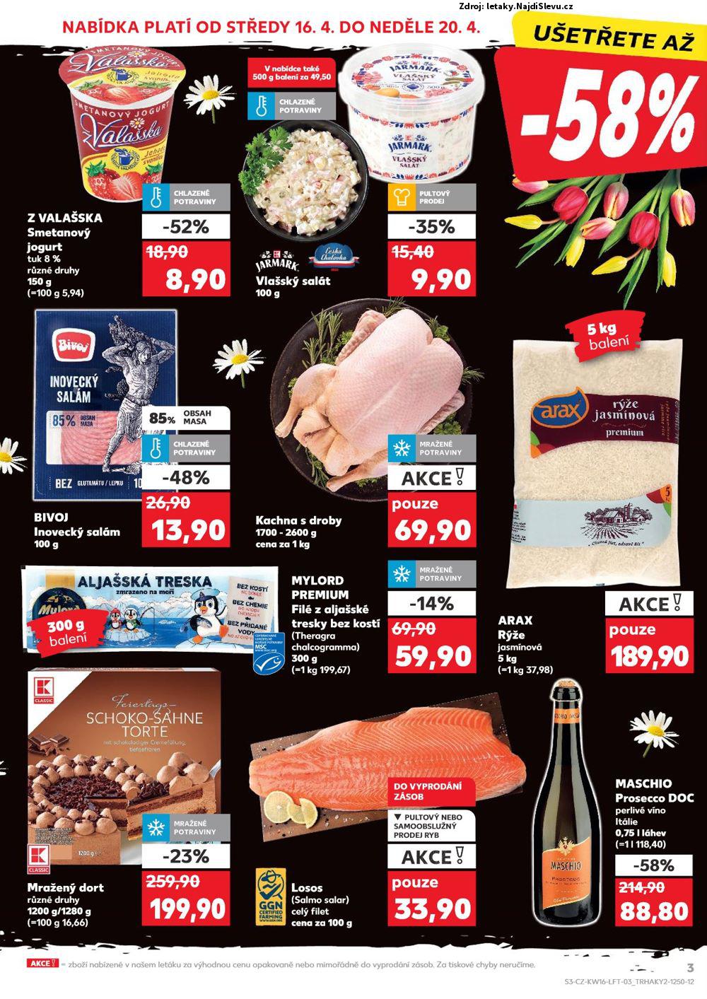 Strana 3 - leták Kaufland (16. 4. - 20. 4. 2025)