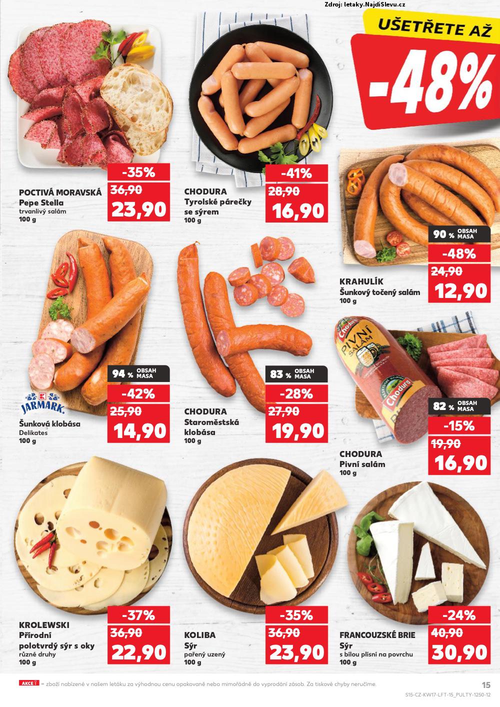 Strana 15 - leták Kaufland (22. 4. - 29. 4. 2025)