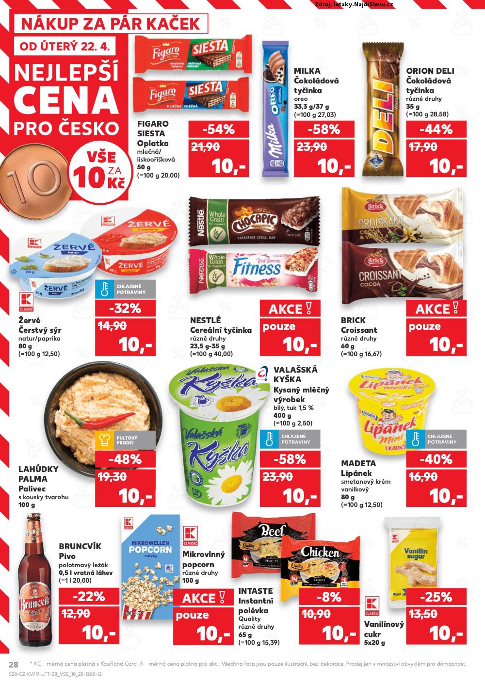 Strana 28 - letk Kaufland (22. 4. - 29. 4. 2025)