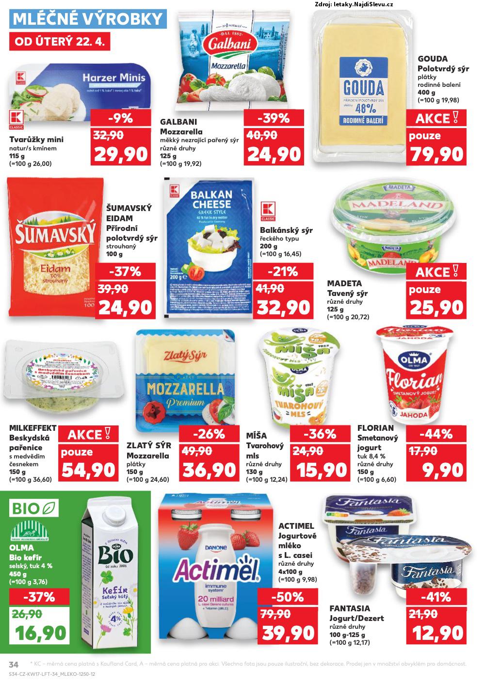 Strana 34 - letk Kaufland (22. 4. - 29. 4. 2025)