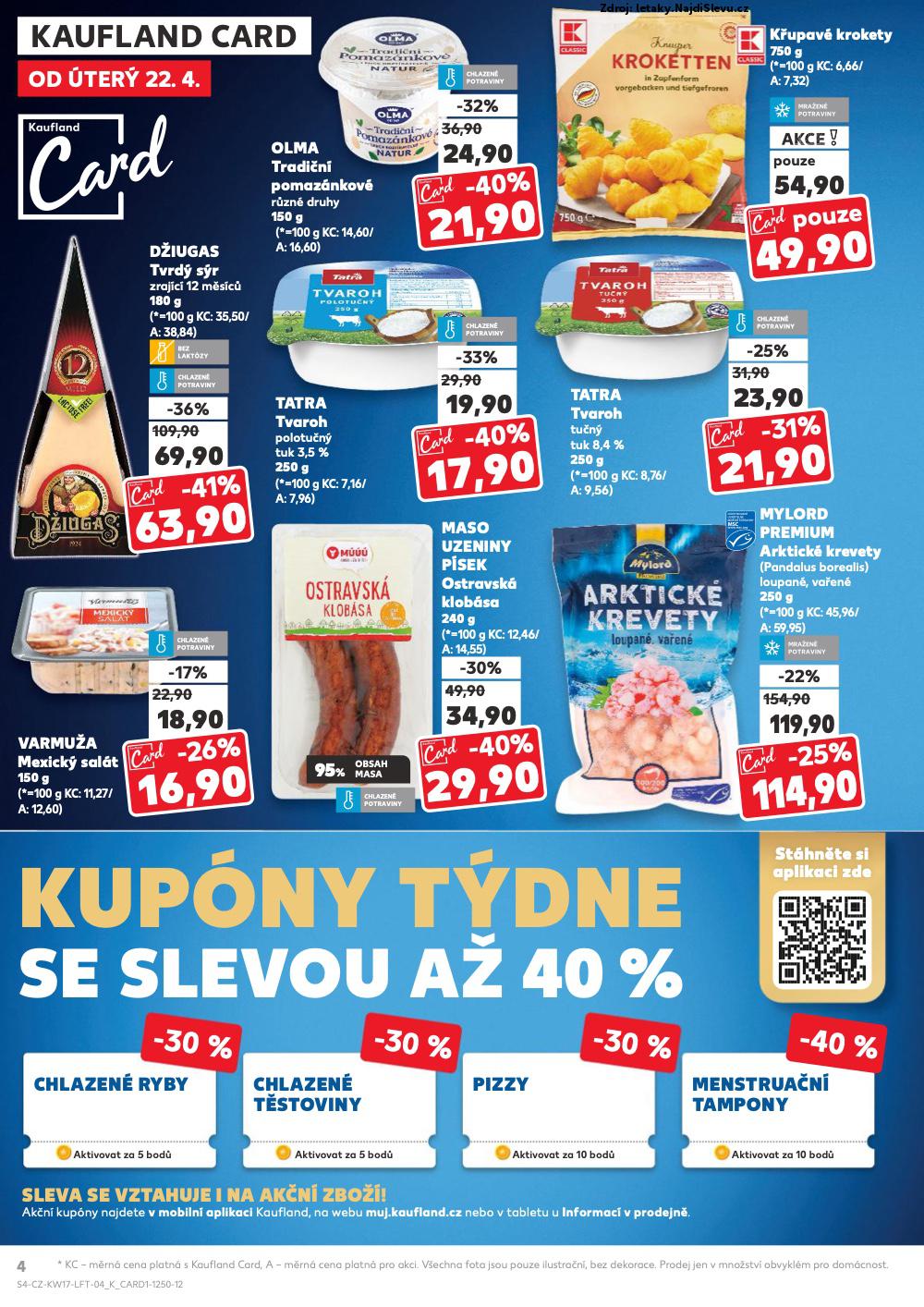 Strana 4 - leták Kaufland (22. 4. - 29. 4. 2025)