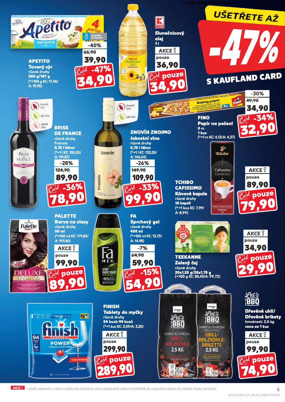 Strana 5 - leták Kaufland (22. 4. - 29. 4. 2025)