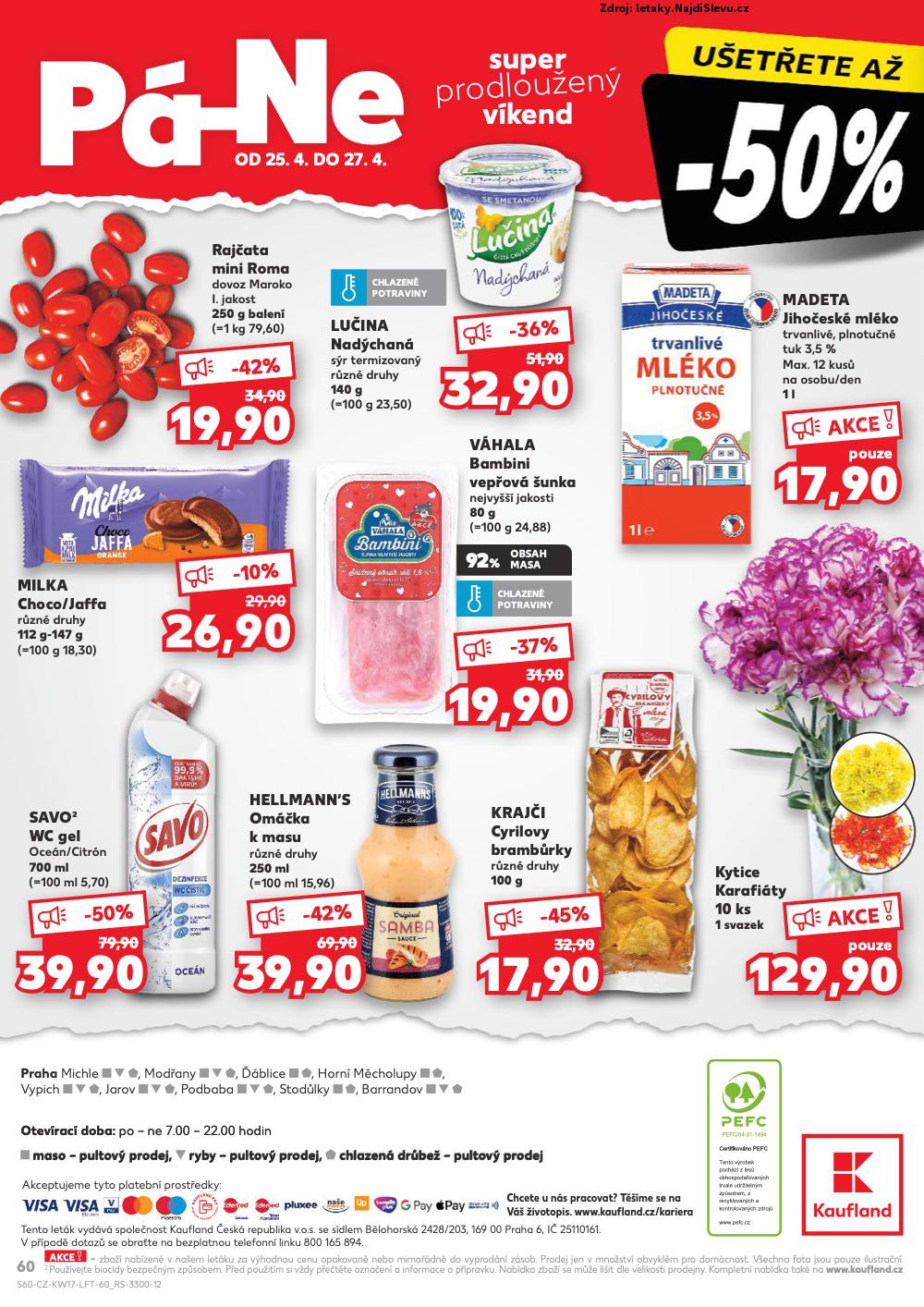 Strana 60 - letk Kaufland (22. 4. - 29. 4. 2025)