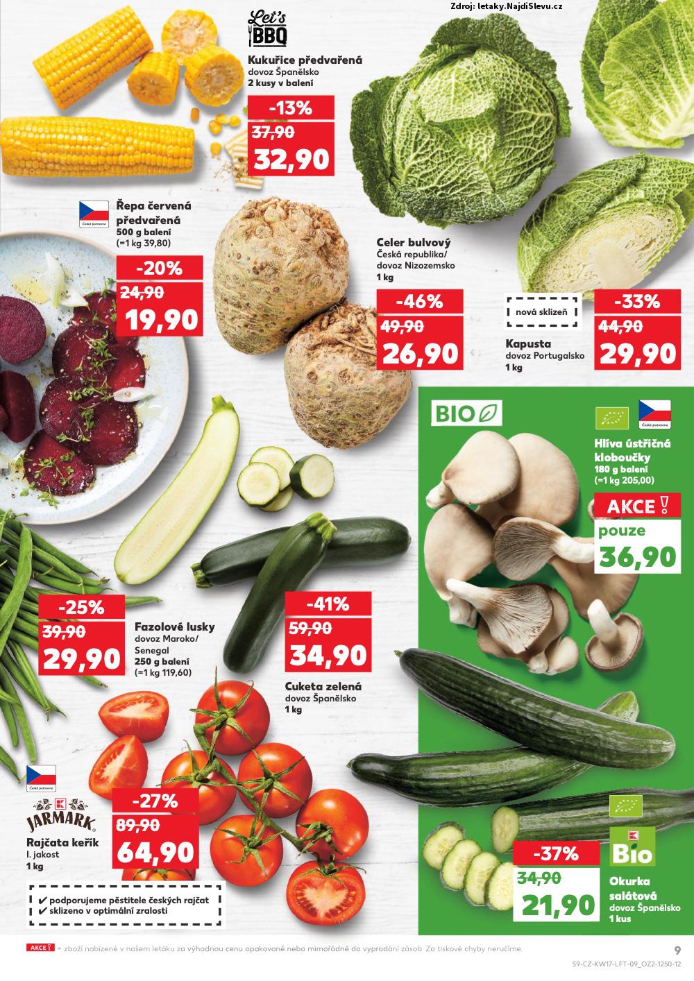 Strana 9 - leták Kaufland (22. 4. - 29. 4. 2025)