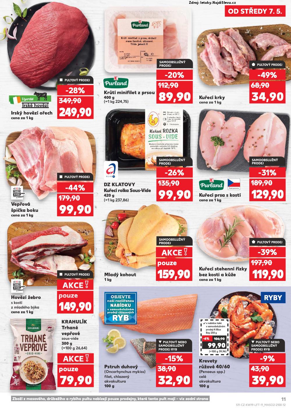 Strana 11 - leták Kaufland (5. 5. - 13. 5. 2025)