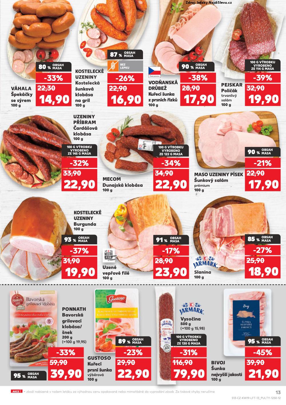 Strana 13 - leták Kaufland (5. 5. - 13. 5. 2025)