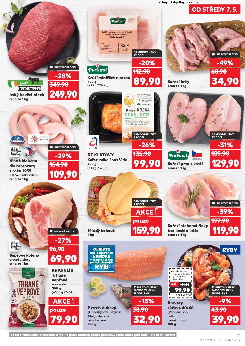 Strana 11 - leták Kaufland (5. 5. - 13. 5. 2025)
