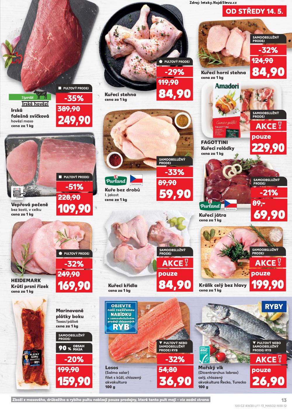 Strana 13 - letk Kaufland (14. 5. - 20. 5. 2025)