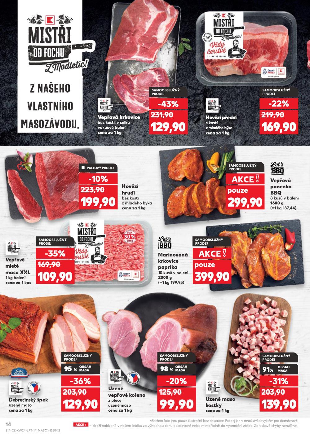 Strana 14 - leták Kaufland (11. 6. - 17. 6. 2025)