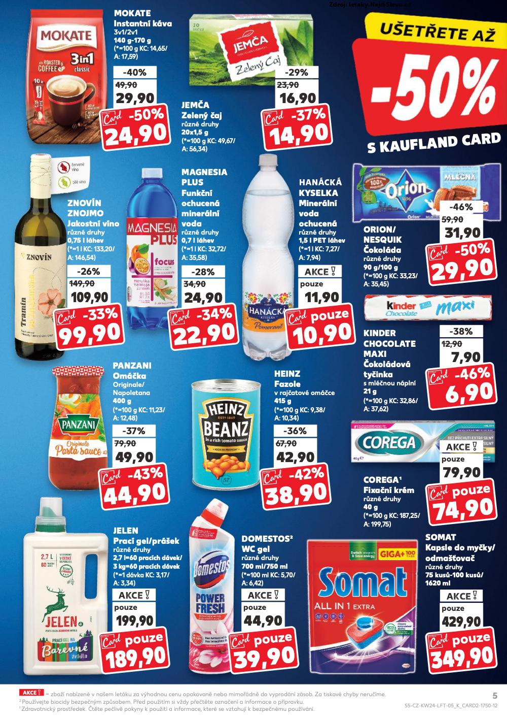 Strana 5 - leták Kaufland (11. 6. - 17. 6. 2025)