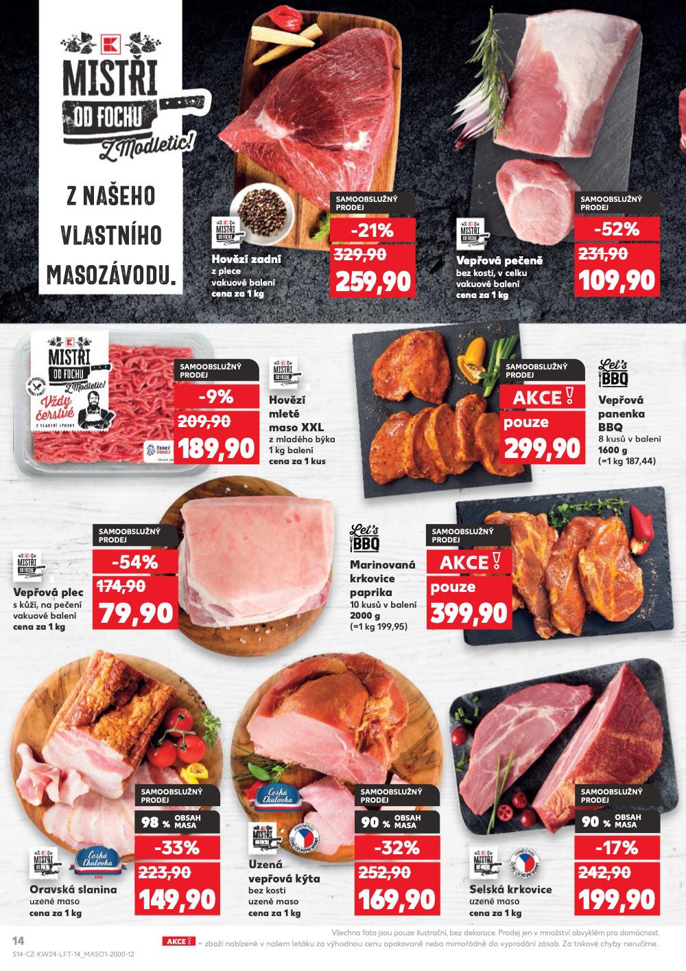Strana 14 - leták Kaufland (11. 6. - 17. 6. 2025)