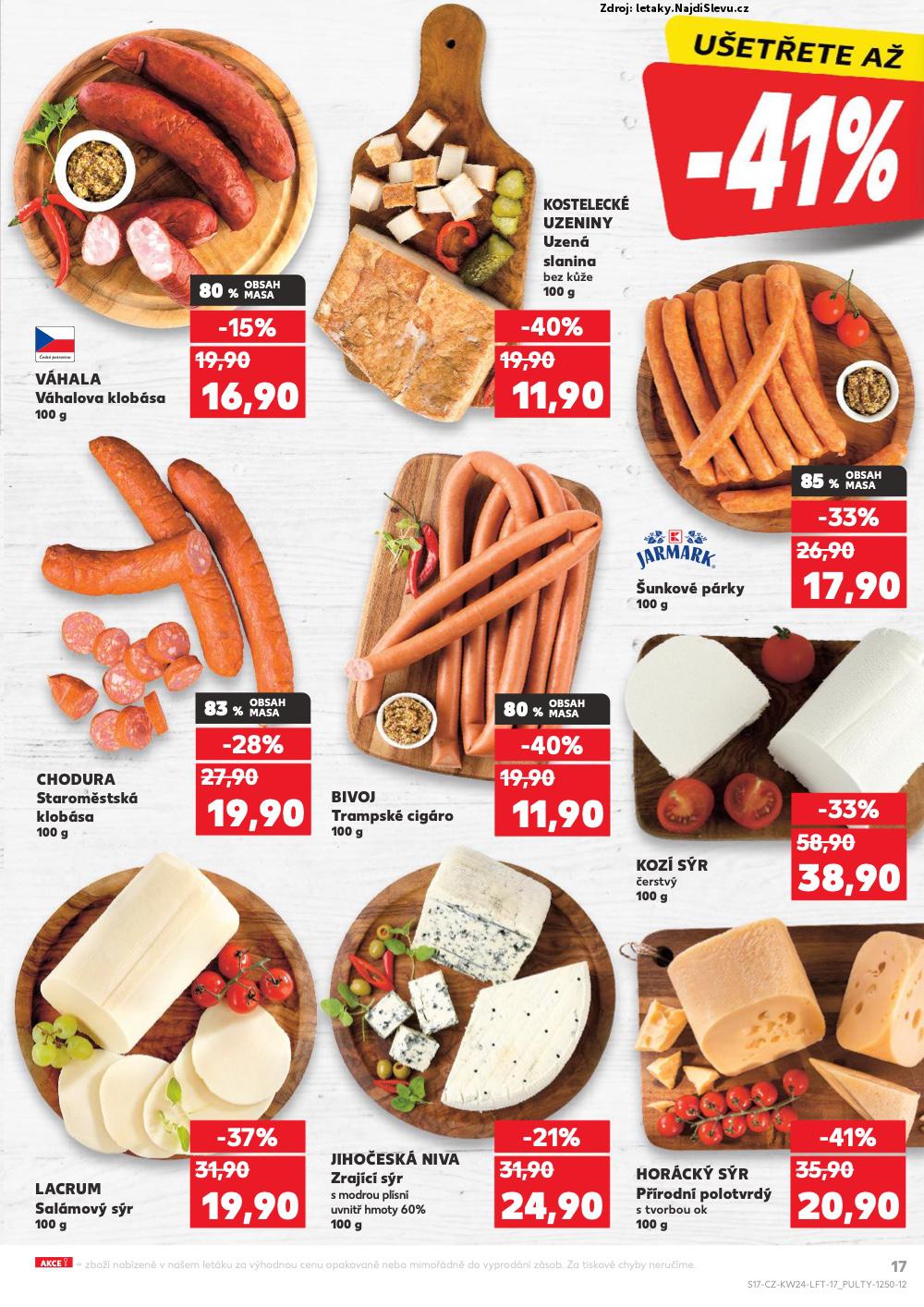 Strana 17 - leták Kaufland (11. 6. - 17. 6. 2025)
